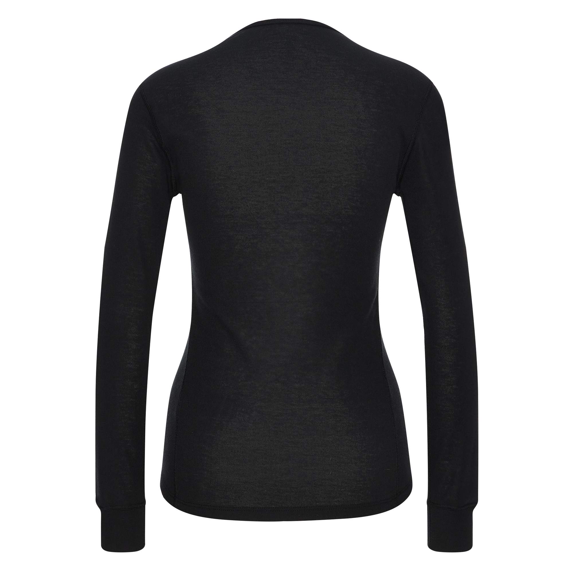 Odlo Damen Top Crew Neck Langarmshirt Funktionsshirt schwarz
