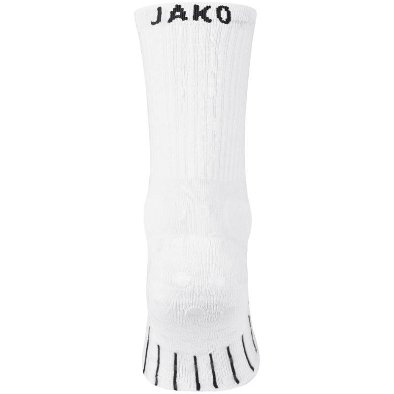 Jako Comfort Gripsocken weiß 35-38