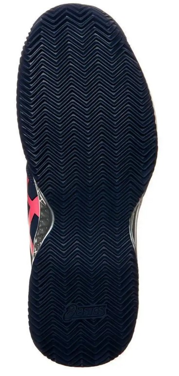 Asics Damen Gel-Challenger 11 Clay Sandplatz Tennisschuh blau-pink UK 4.5 / EUR 37.5