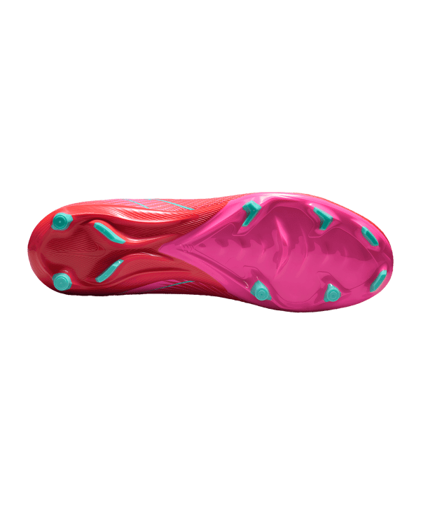 Nike Herren Zoom Vapor 16 Academy FG/MG Fußballschuh rot, pink, türkis