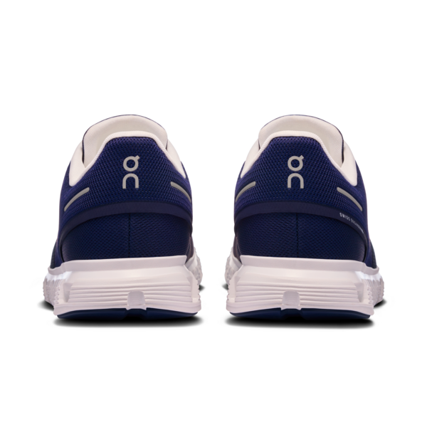 ON Herren Cloud 6 Laufschuh/ Freizeitschuh dunkelblau, weiß