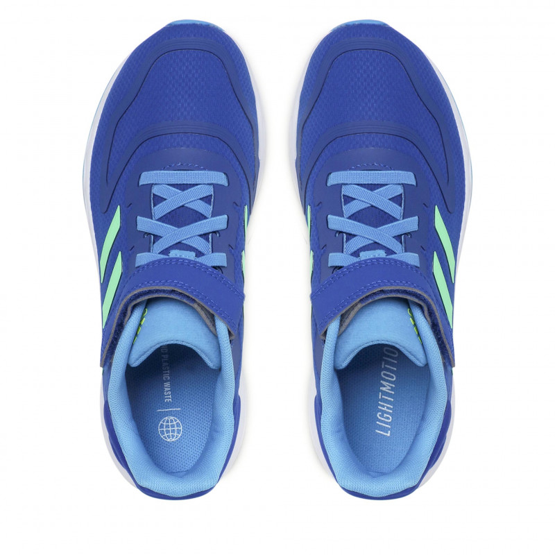 Adidas Kinder Duramo 10 EL Sportschuh Laufschuh blau-türkis-weiß 38