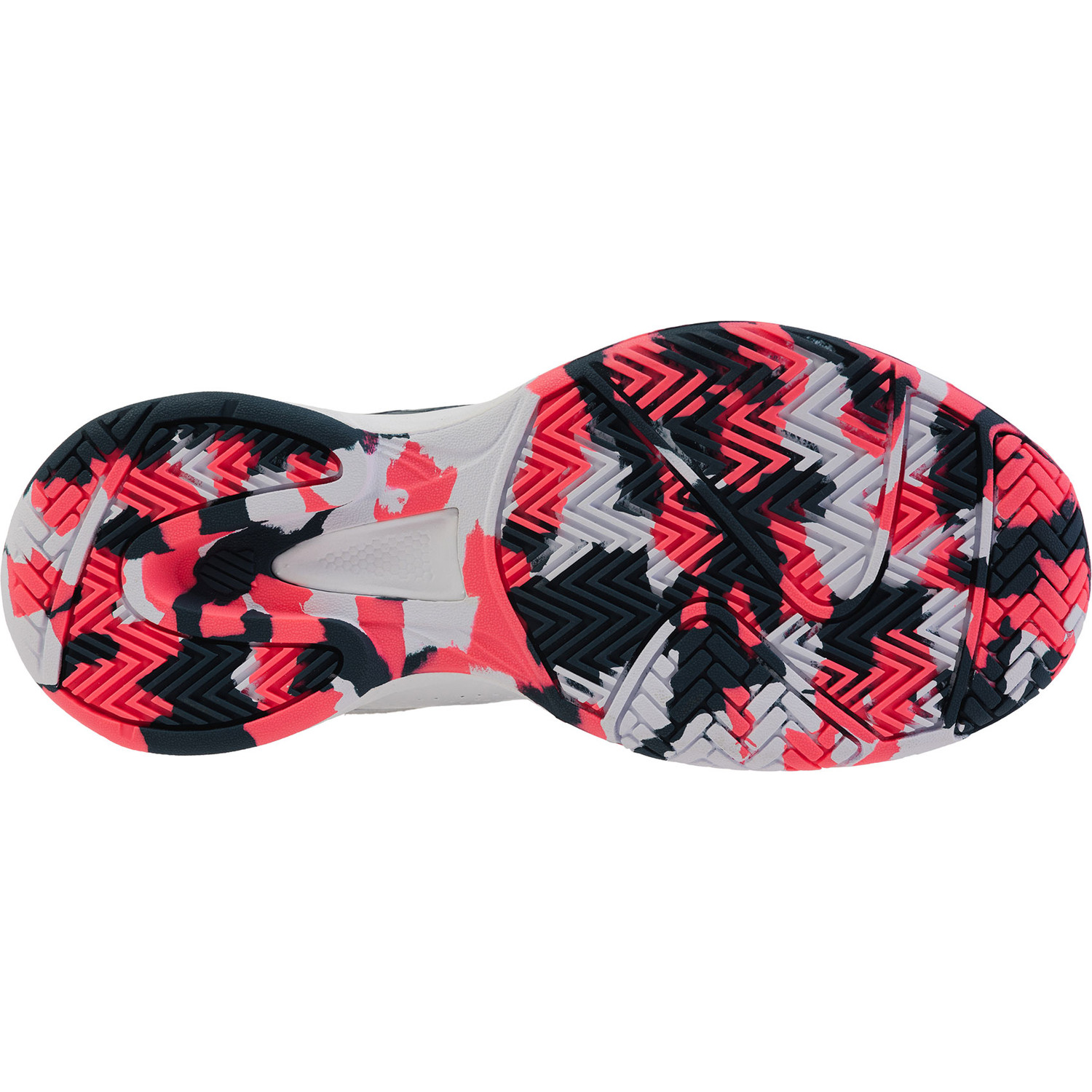 K- Swiss Kinder Court Express 2 Tennisschuh Sandplatzschuh weiß, blau, pink