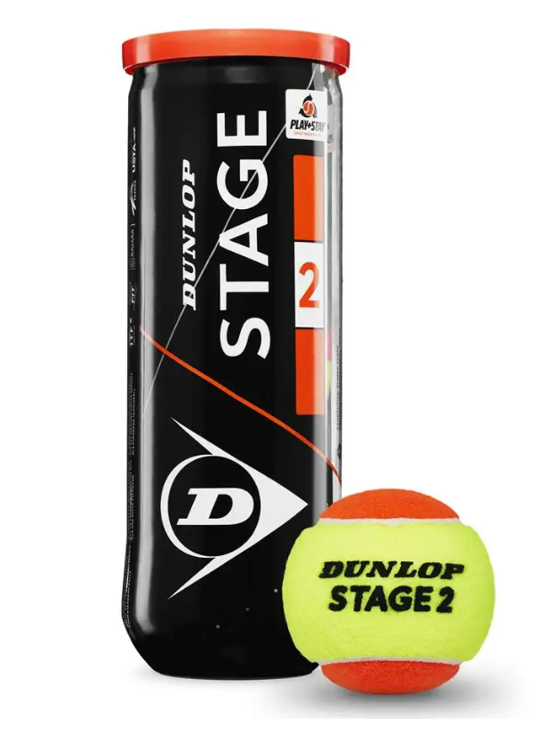 Dunlop Stage 2 3er Orange 24x3er 72 Bälle Tennisbälle