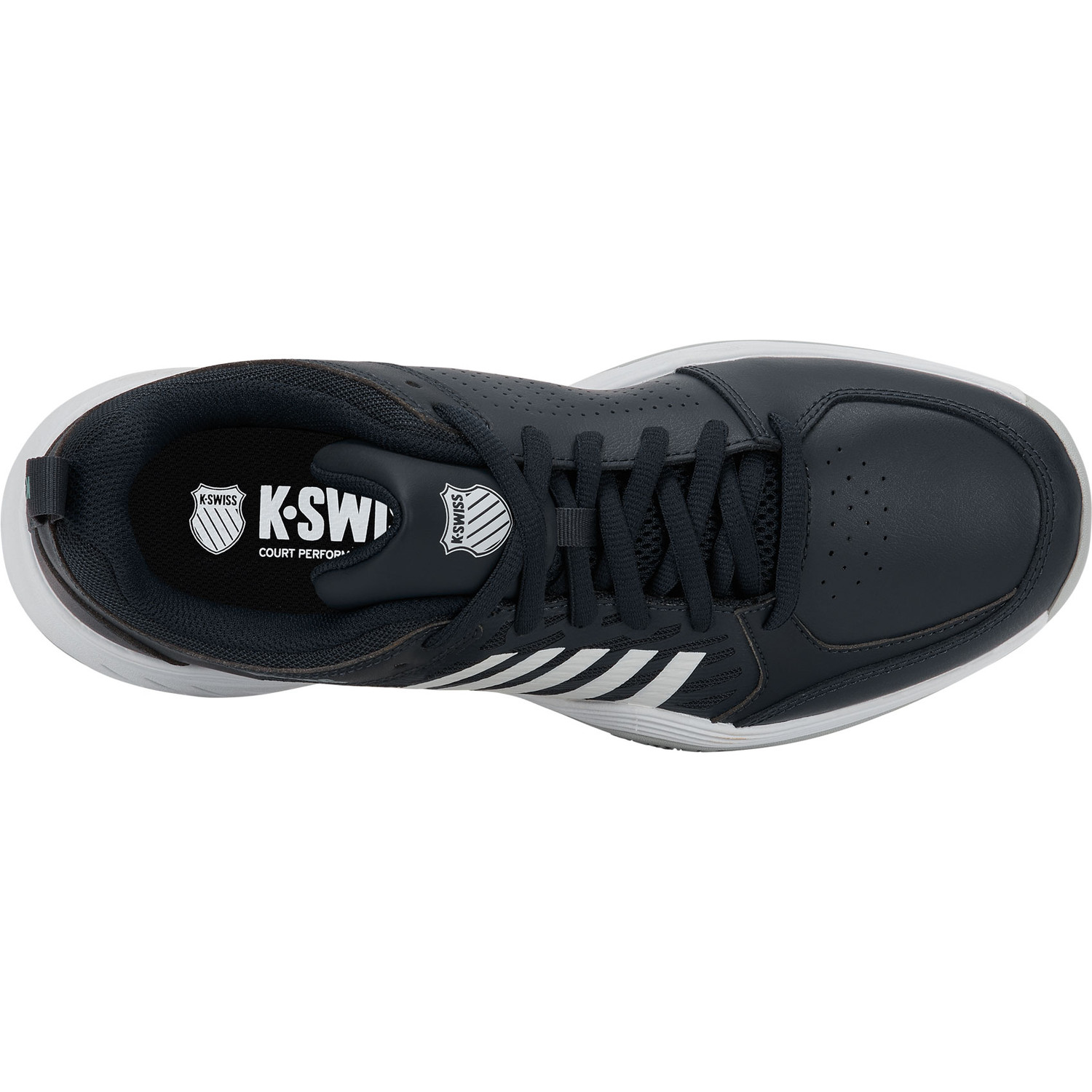 K-Swiss Herren Court Express 2 Carpet Tennisschuh dunkelblau-weiß 47