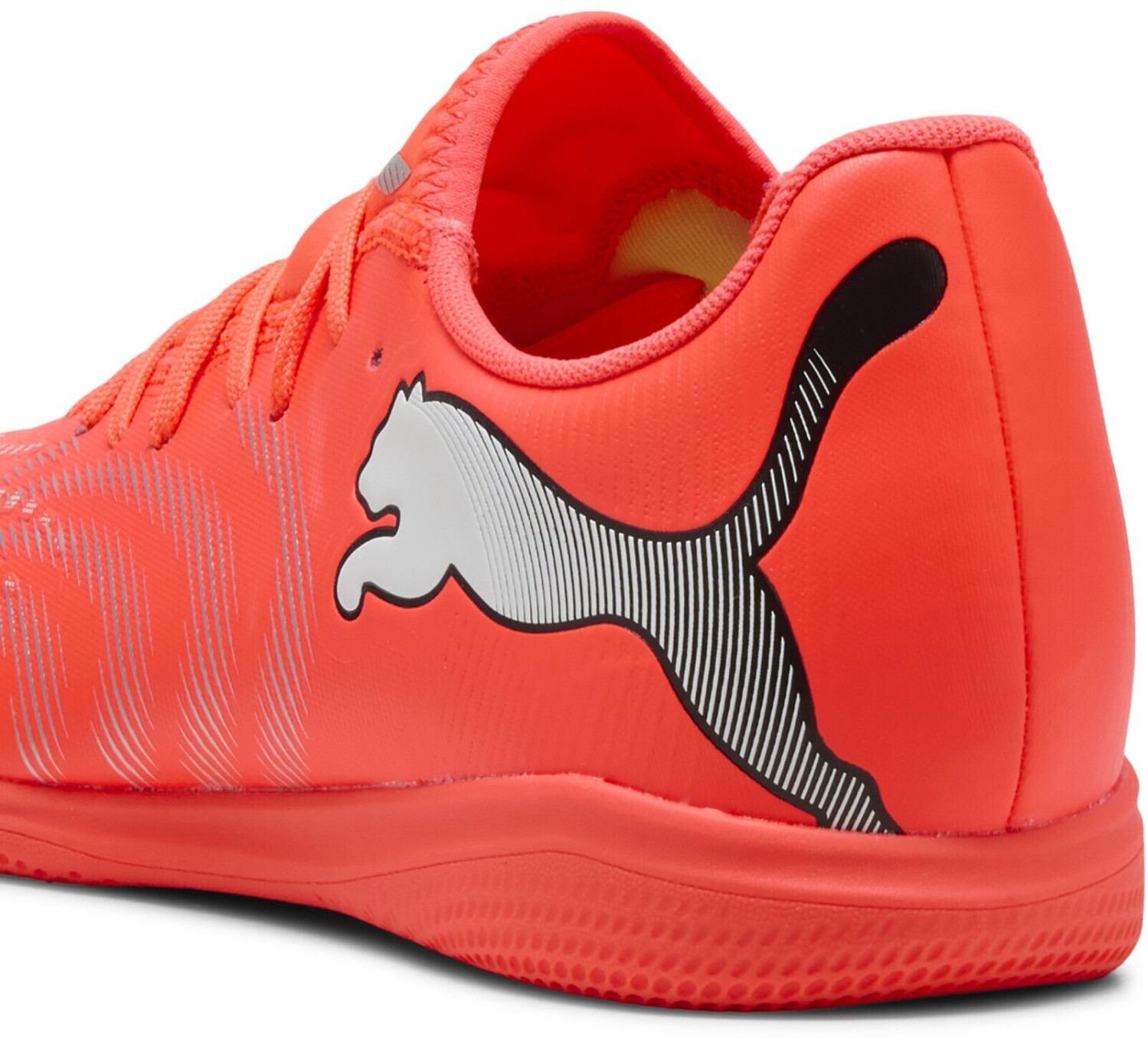 Puma Herren Future 9 Play IT Hallenfußballschuh rot-silber 40