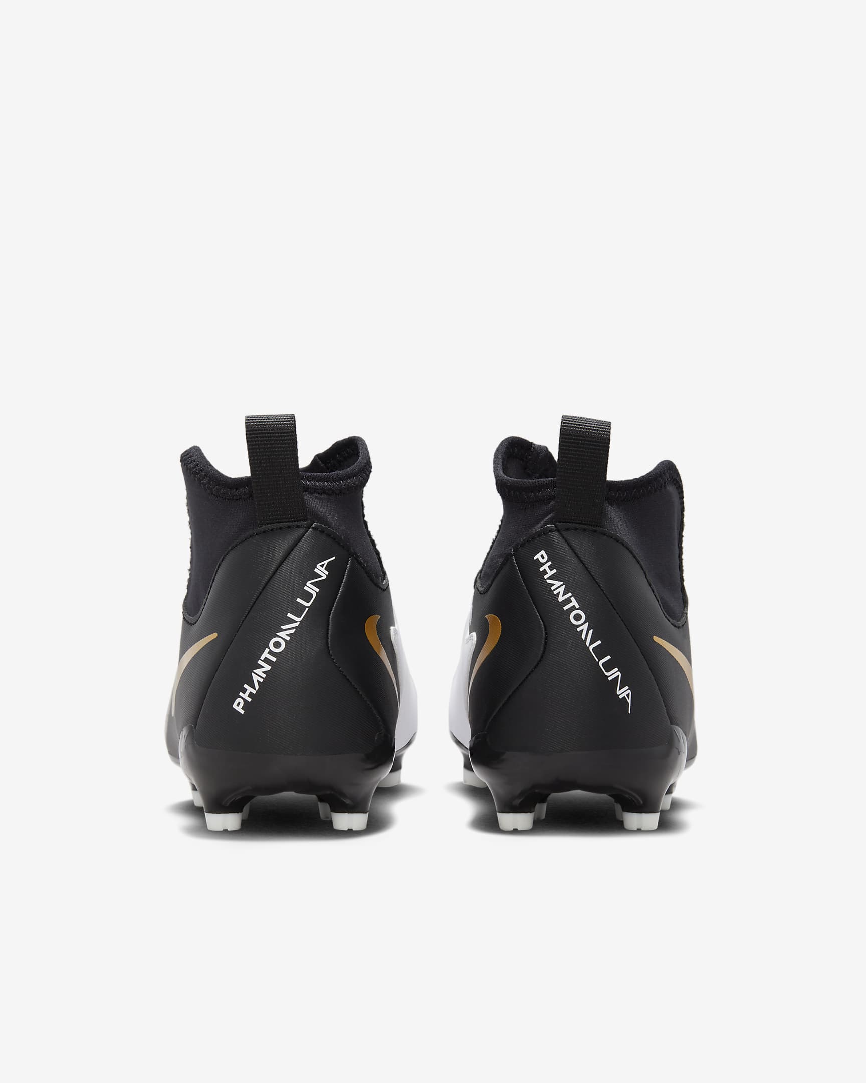 Nike Kinder Phantom Luna II Academy Fußballschuh schwarz-weiß