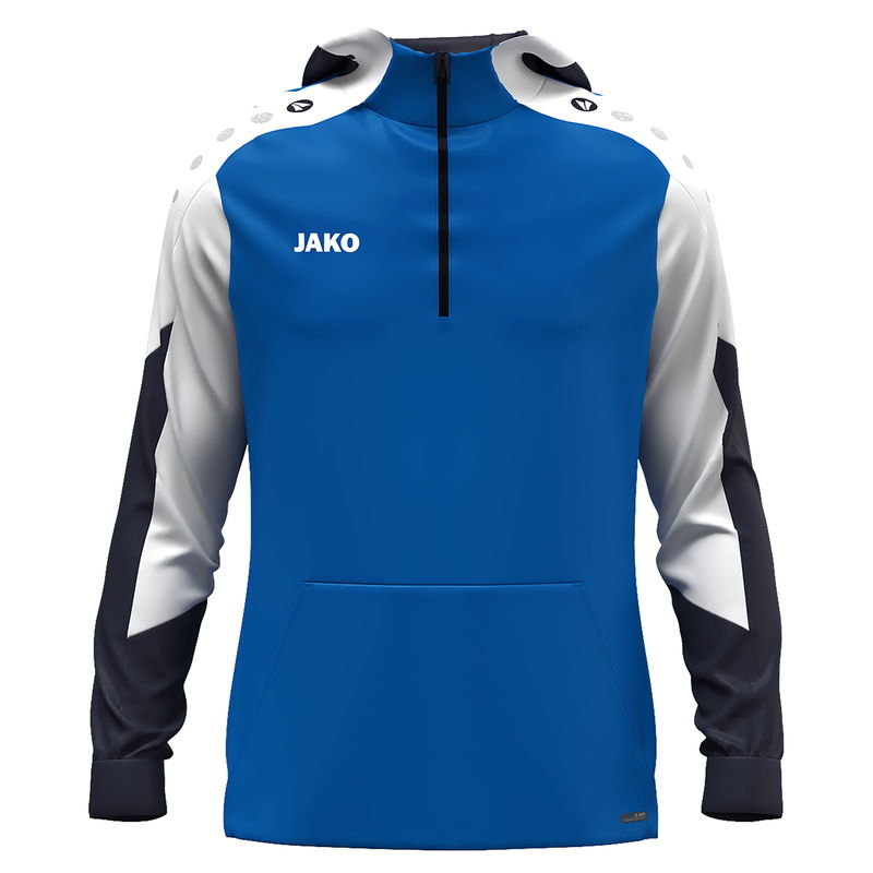 Jako Herren Dynamic Zip Hoodie Langarmtrainingsshirt blau, weiß, dunkelblau