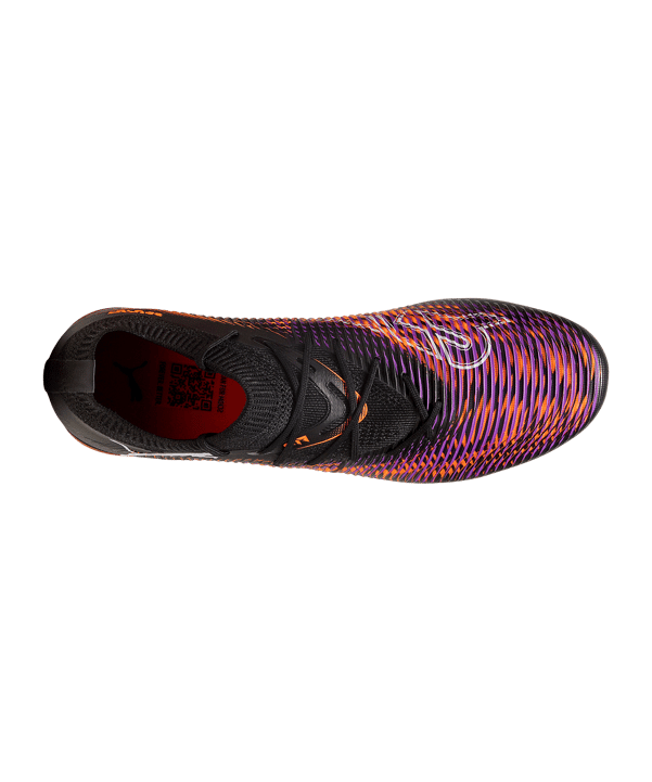 Puma Herren Future 8 Match FG/AG Fußballschuh schwarz, orange, lila