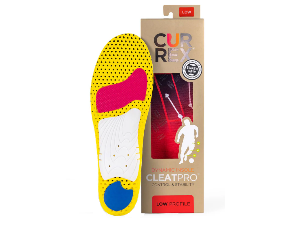 Currex Cleat Pro Fußball Einlegesohle low rot