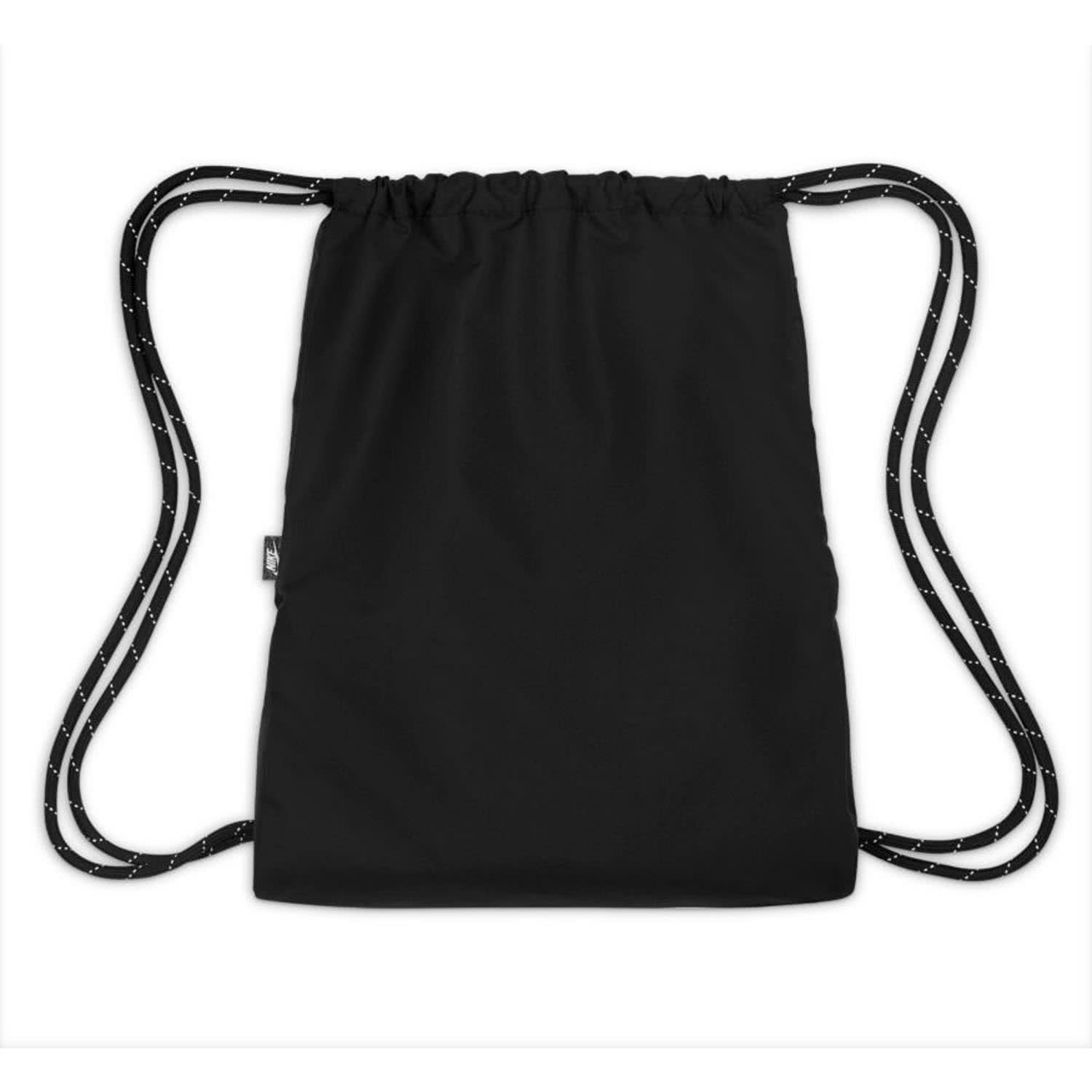 Nike Heritage Drawstring Turnbeutel Sportbeutel schwarz-weiß