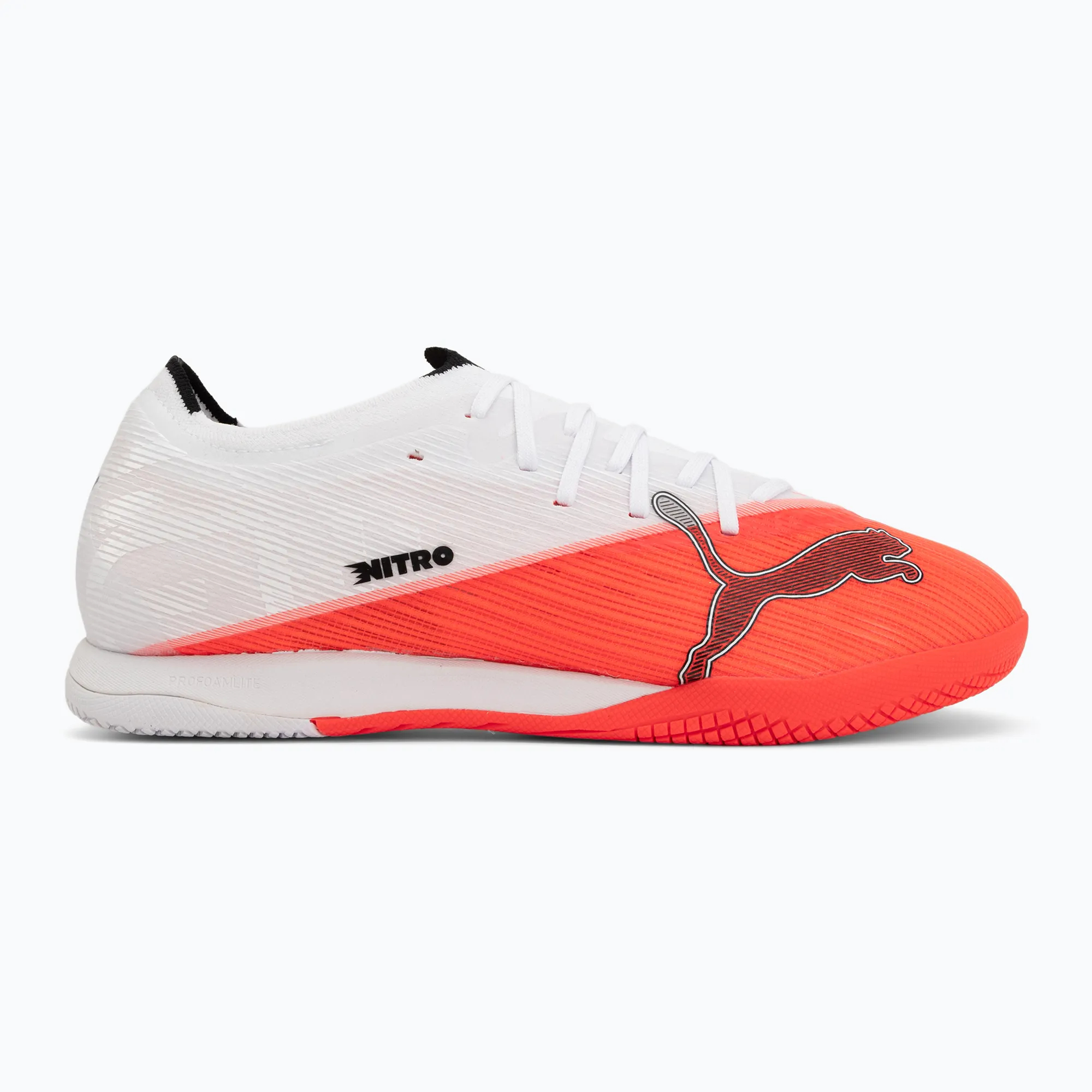 Puma Unisex Ultra Nitro 7 Match weiß-rot Hallenschuh Fußball 47