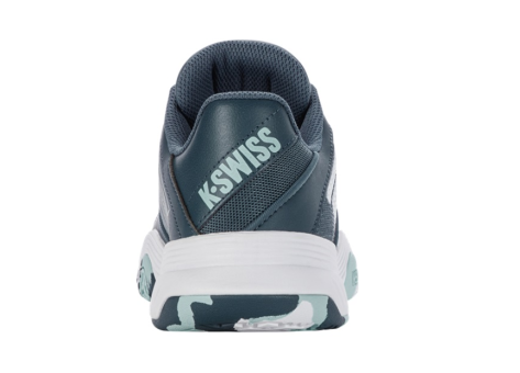 K-Swiss Kinder Court Express Omni Tennisschuh petrol-weiß