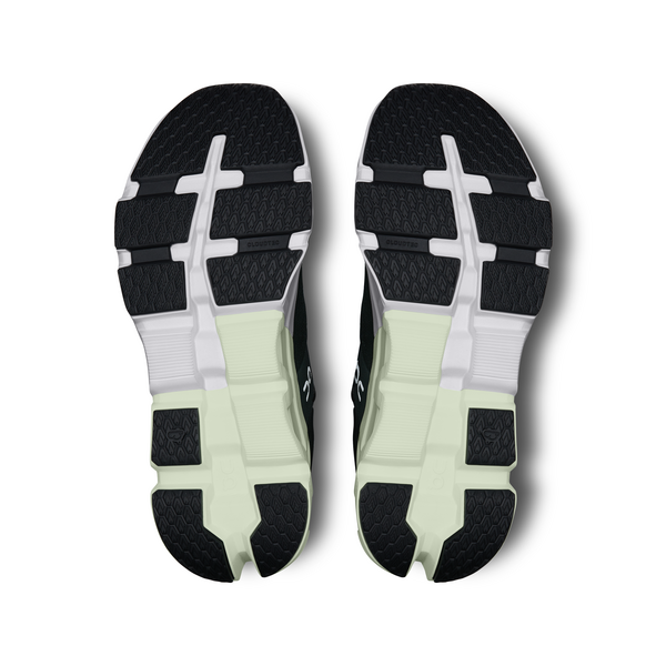 ON Herren Cloudflyer 5 Laufschuh Freizeitschuh dunkelgrün mintgrün