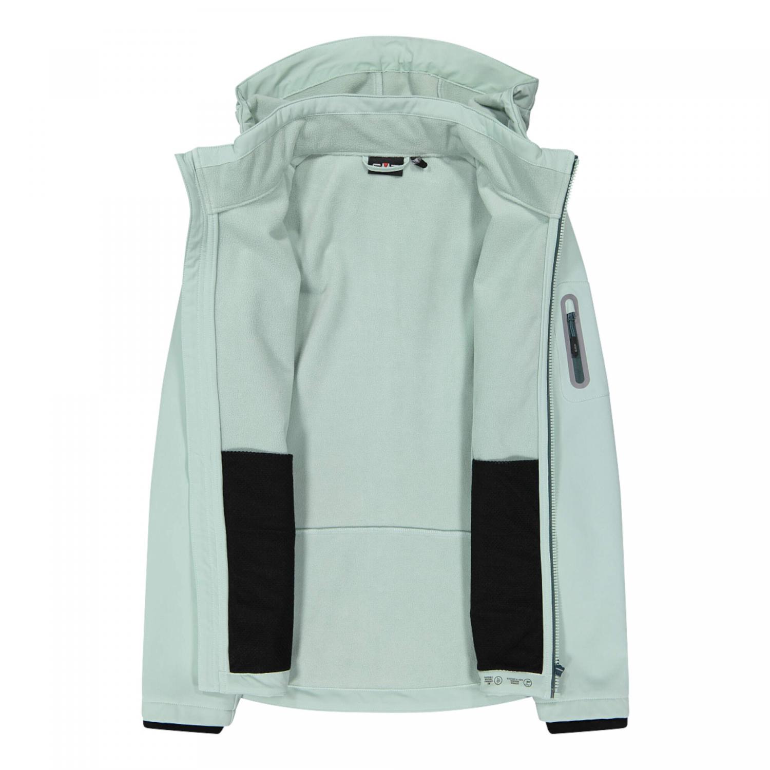 CMP Damen DET Hood Jacke Outdoorjacke blau-grau 46