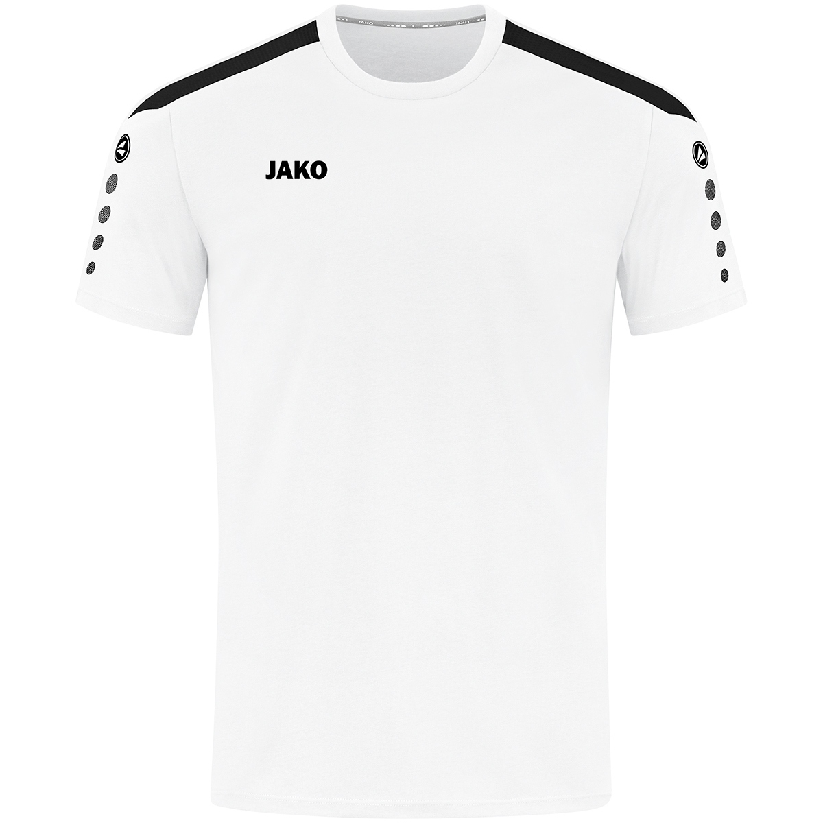 Jako Herren Power T-Shirt Sportshirt weiß