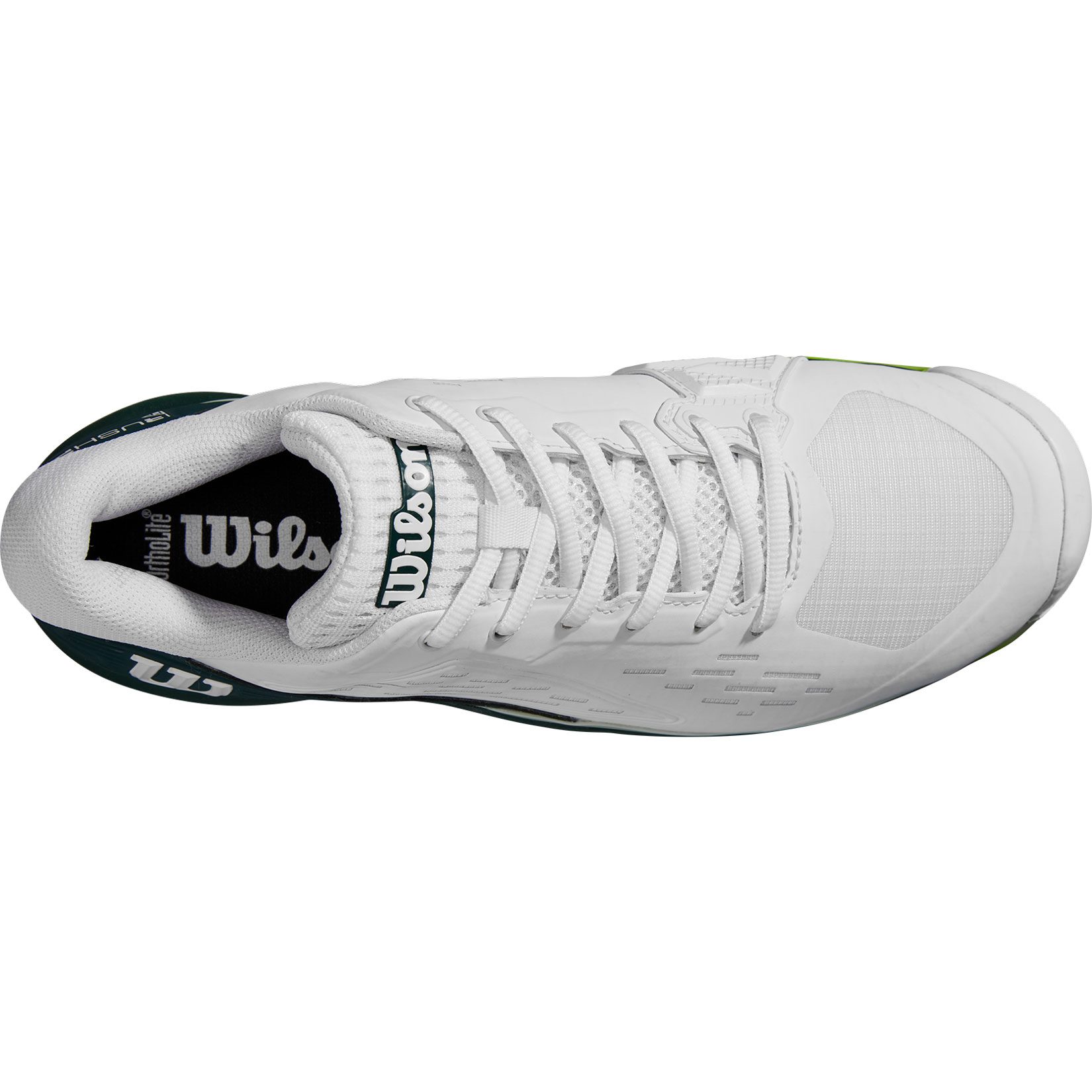 Wilson Herren Rush Pro Ace Clay Tennisschuh weiß-grün