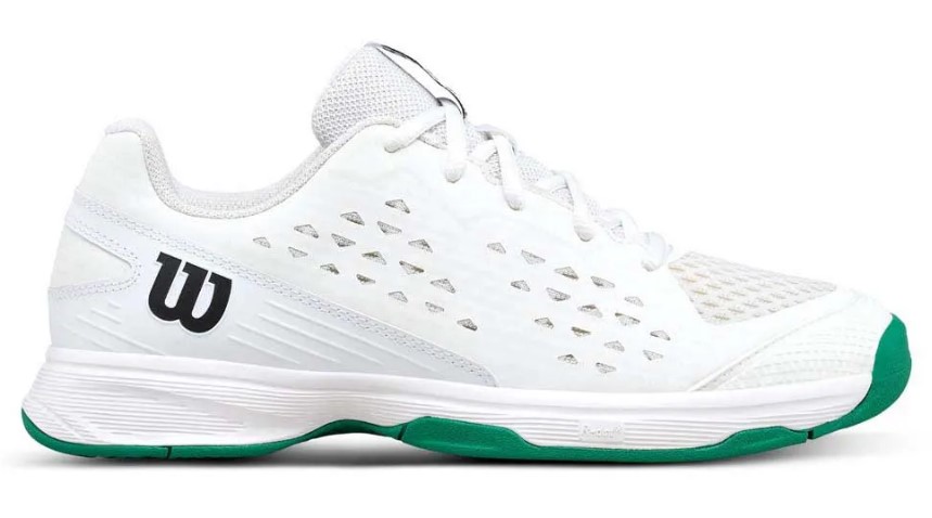 Wilson Kinder Rush Pro Jr L Tennisschuh weiß-grün 38