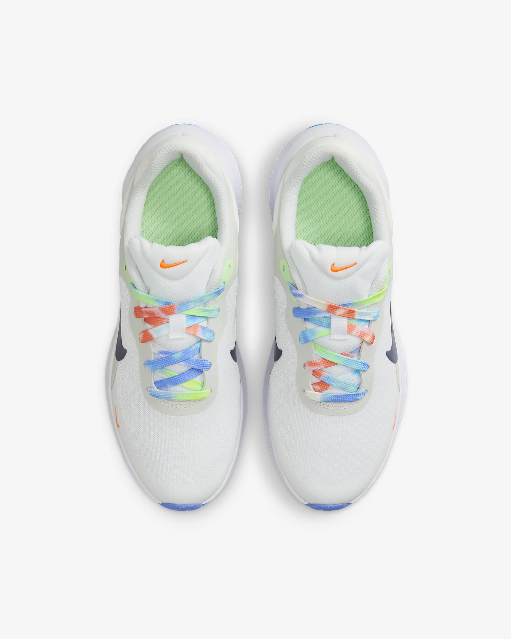 Nike Kinder Revolution 7 Laufschuh Sportschuh weiß-dunkelblau
