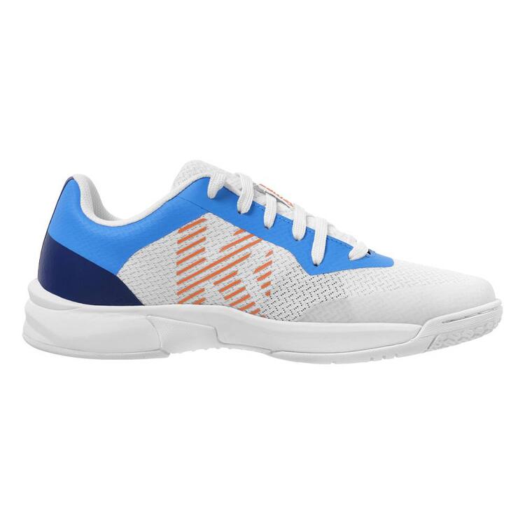 Kempa Damen Kourtfly Three Handballschuh weiß blau orange