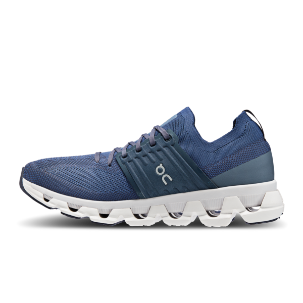 ON Herren Cloudswift 3 Laufschuh dunkelblau-blau