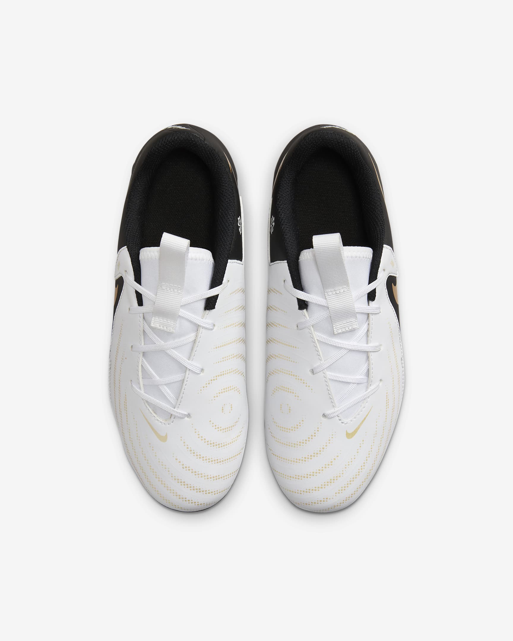 Nike Kinder Phantom GX II Academy Fußballschuh schwarz-weiß
