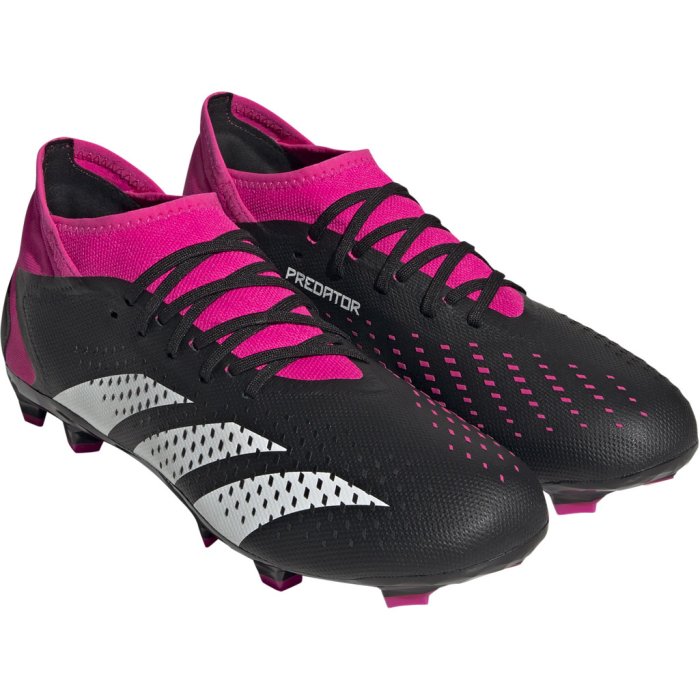 Adidas Herren Predator Accuracy 3 FG Fußballschuh schwarz-pink-weiß 46