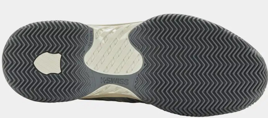 K-Swiss Herren Express Light3 Clay Tennisschuh/Sandplatzschuh anthrazit-beige 49