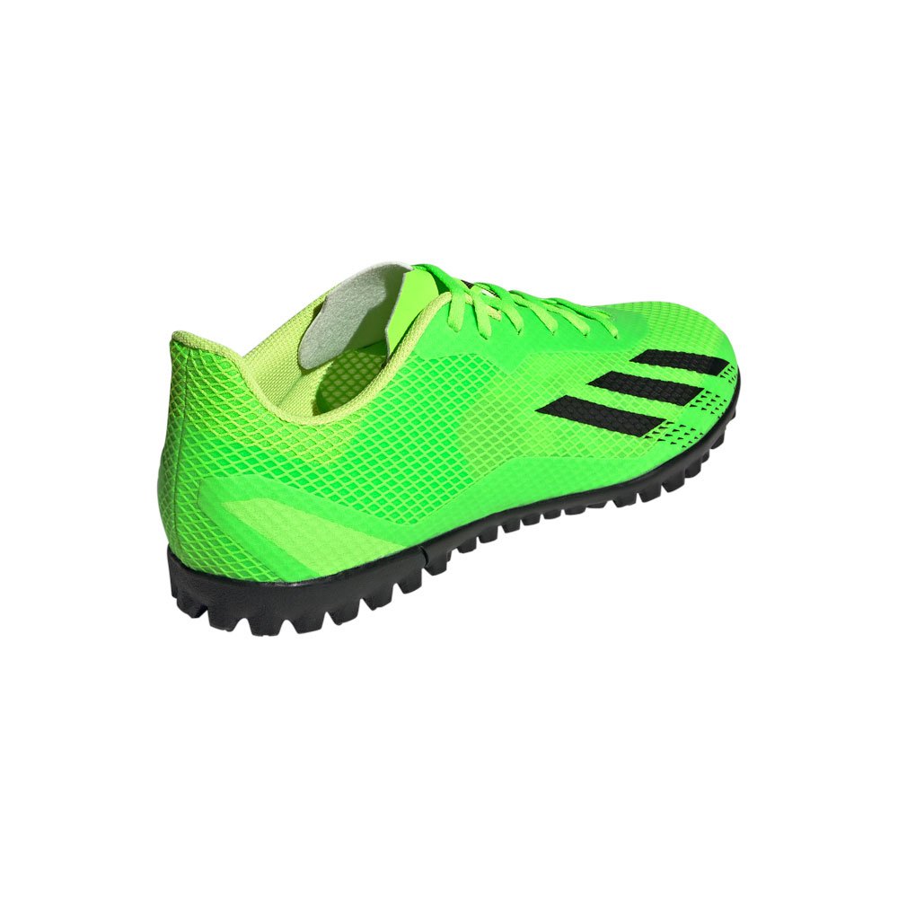 Adidas Herren X Speedportal 4 TF Fußballschuh grün-schwarz Adidas Herren X Speedportal 4 TF Fußballschuh grün-schwarz 45 1/3