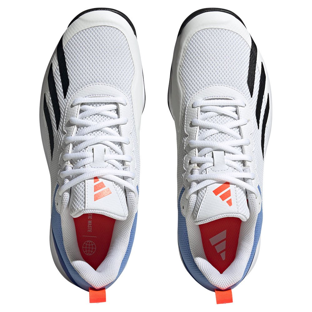 Adidas Herren Courtflash Speed Tennisschuh weiß-blau-schwarz 46