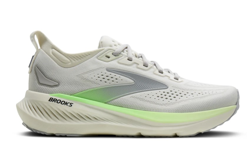 Brooks Herren Glycerin 23 Laufschuh neutral weiß-grau-grün 47,5
