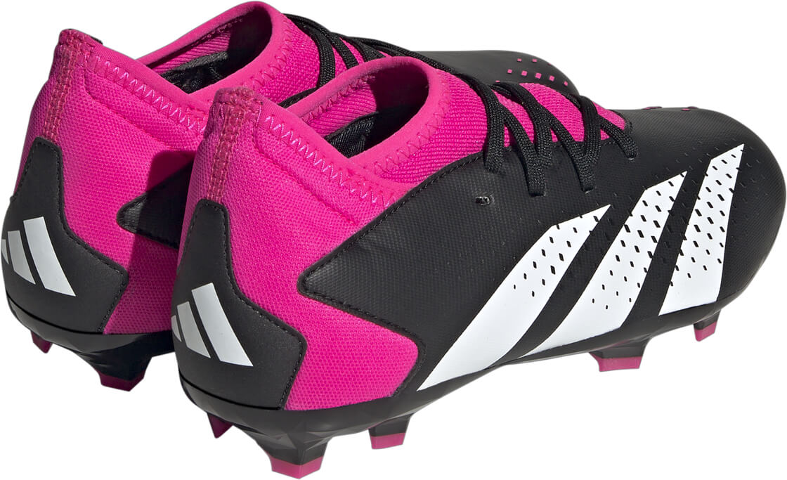 Adidas Kinder Predator Accuracy 3 FG Fußballschuh schwarz-lila 38 2/3