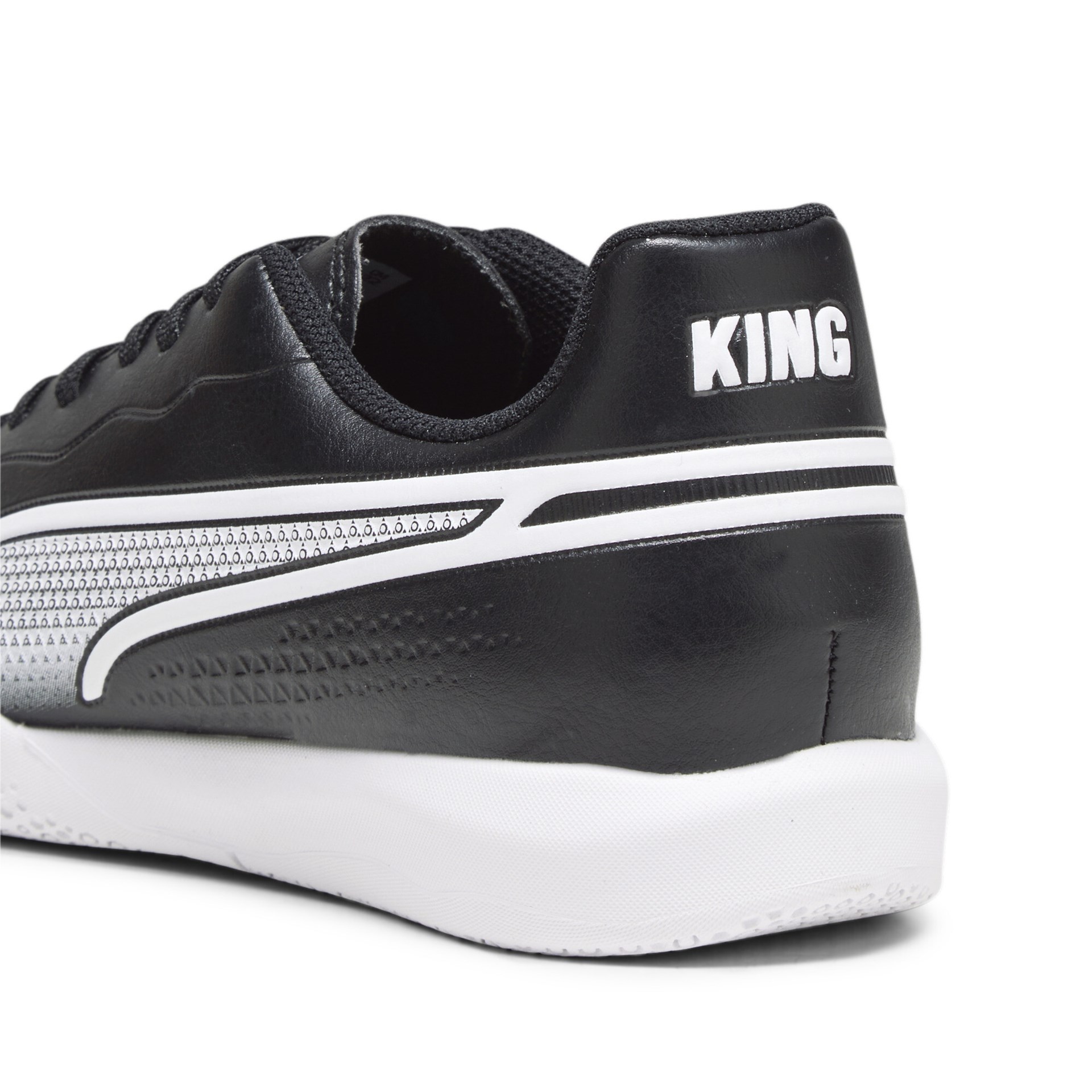Puma Kinder King Match IT Fußballschuh Hallenschuh schwarz-weiß