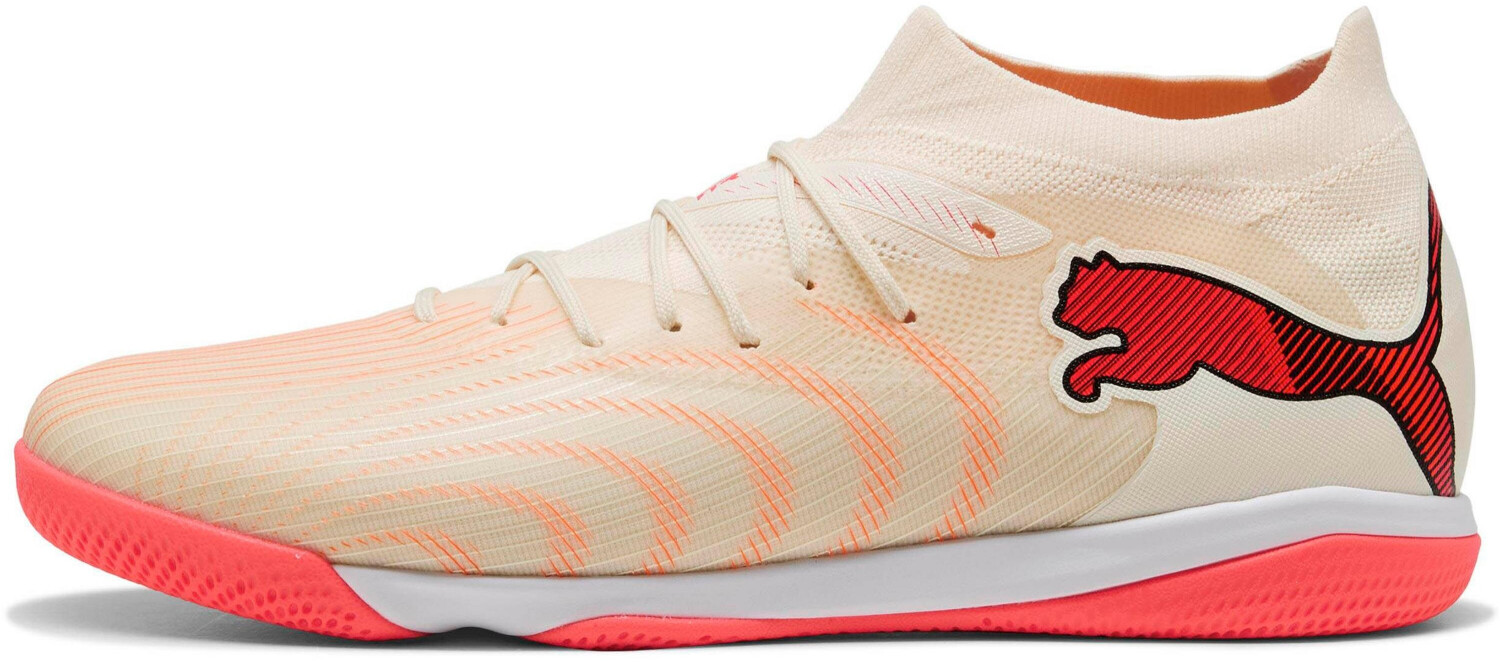Puma Future 9 Match IT Hallenfußballschuh weiß-rot 45