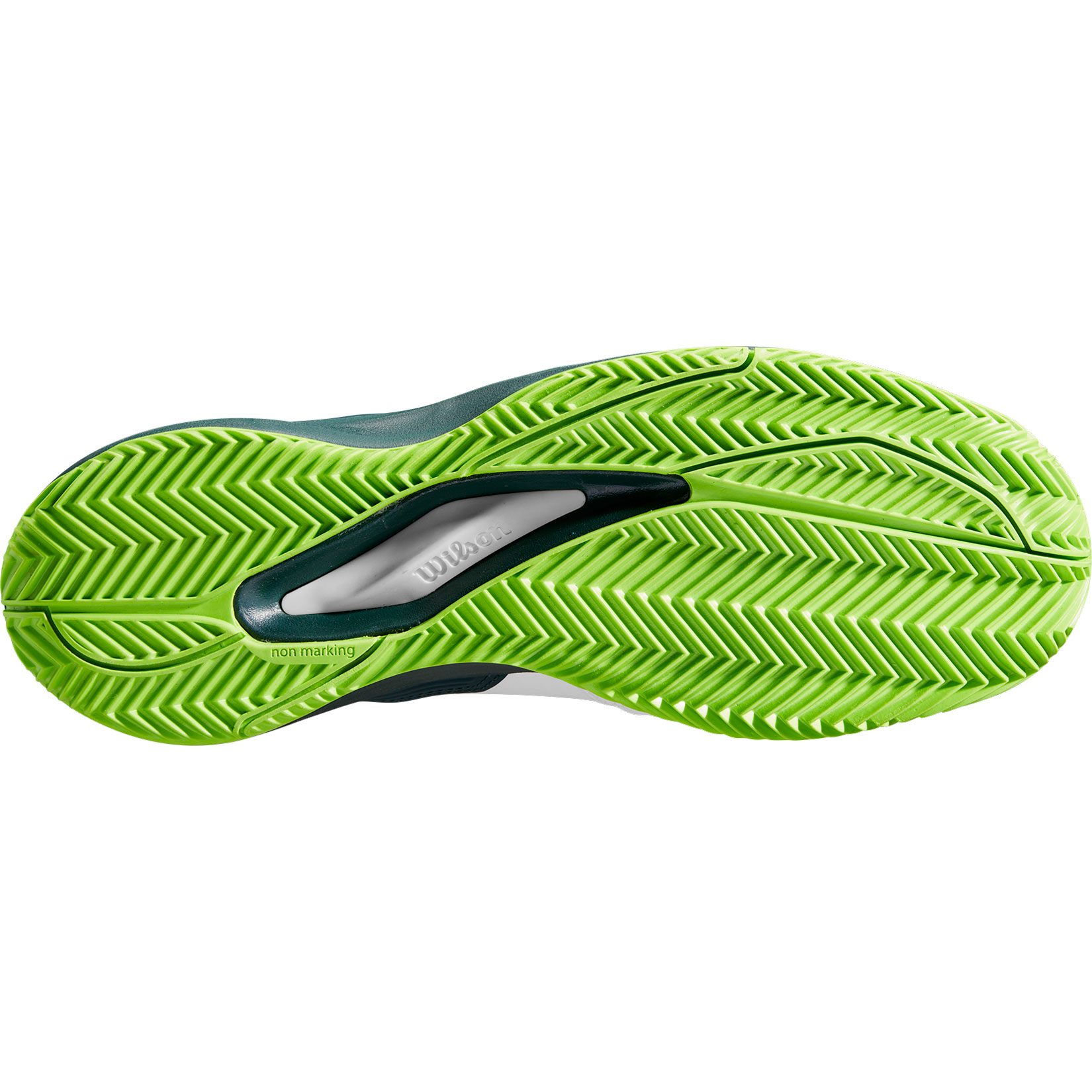 Wilson Herren Rush Pro Ace Clay Tennisschuh weiß-grün