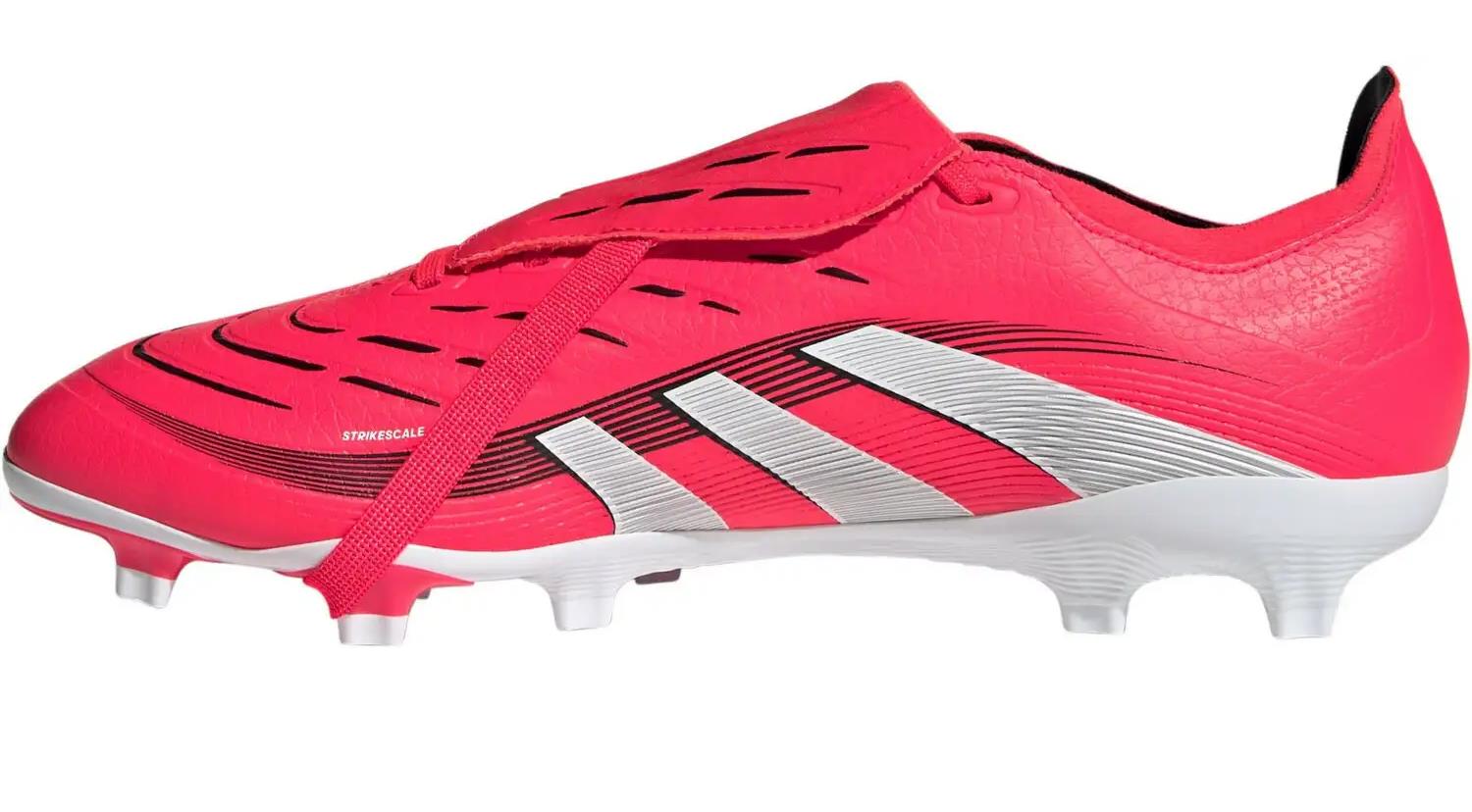 Adidas Herren Predator League FT FG MG Fußballschuh rot weiß schwarz 46