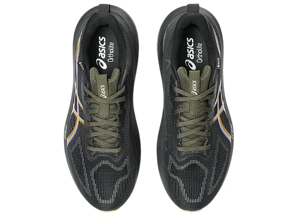 Asics Herren GT-1000 14 GTX Laufschuh wasserdichter Traillaufschuh schwarz orange 44,5 Asics Herren GT-1000 14 GTX Laufschuh wasserdichter Traillaufschuh schwarz orange 44,5