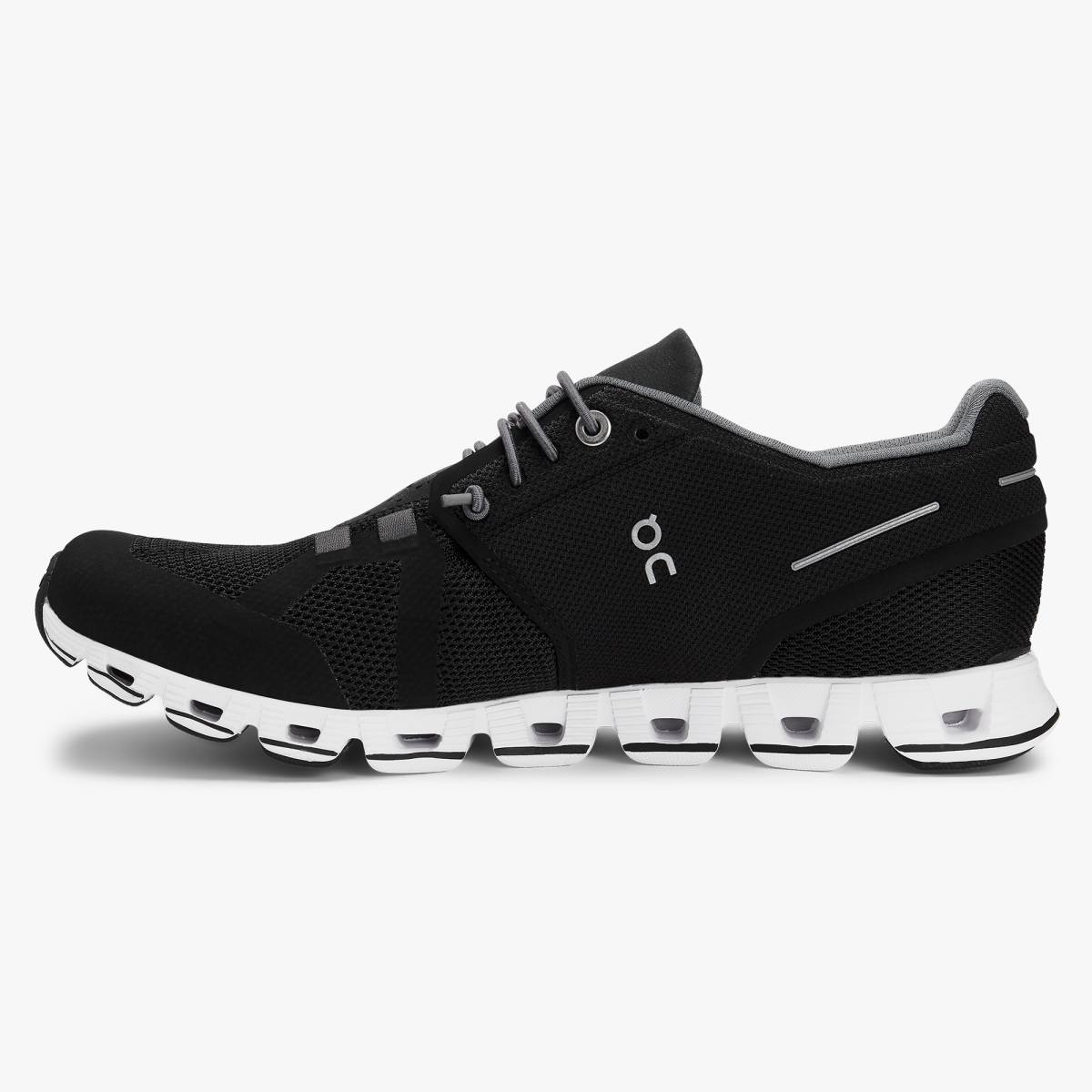 ON Damen Cloud 5 Laufschuh Freizeitschuh black-white 42