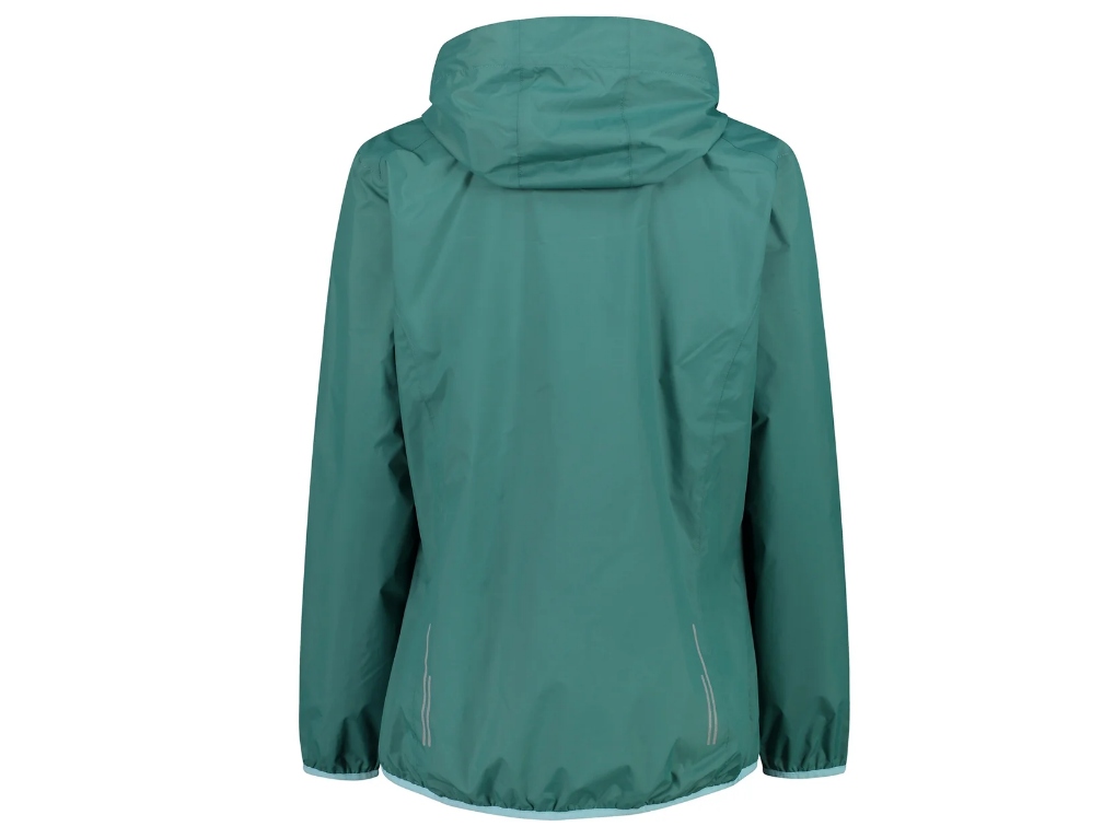 Campangnolo Damen Jacket Rain Fix Hood Jacke Regenjacke petrol 36