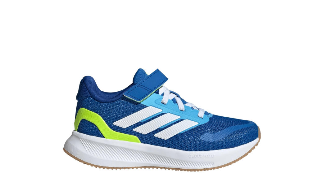 Adidas Kinder Runfalcon 5 Fitness/ Freizeitschuh blau weiß 35