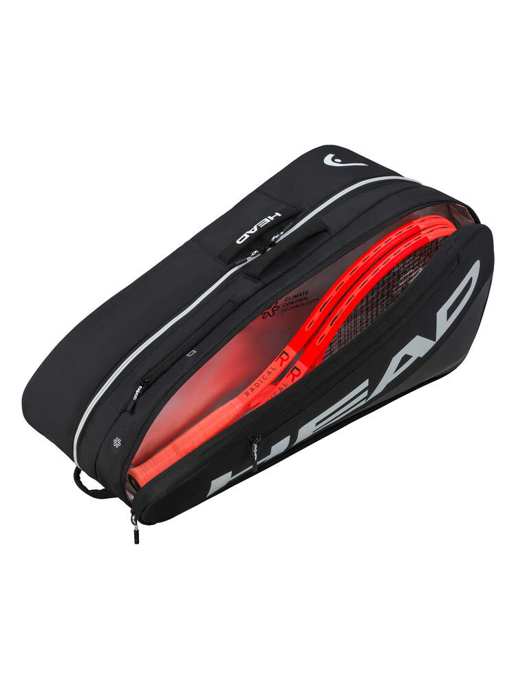 Head Tour Raquet Bag L Tennistasche schwarz