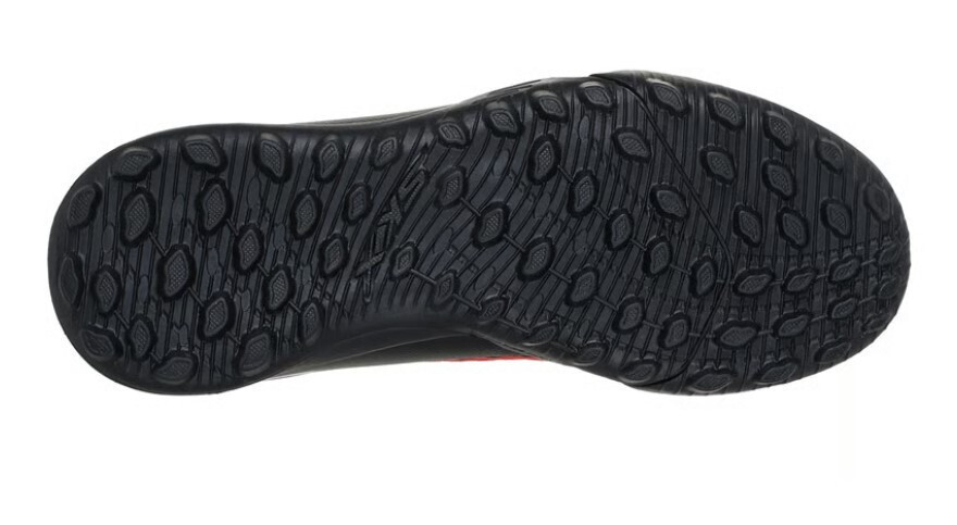 Skechers Kinder TD IC Fußball Hallenschuh rot-schwarz 31