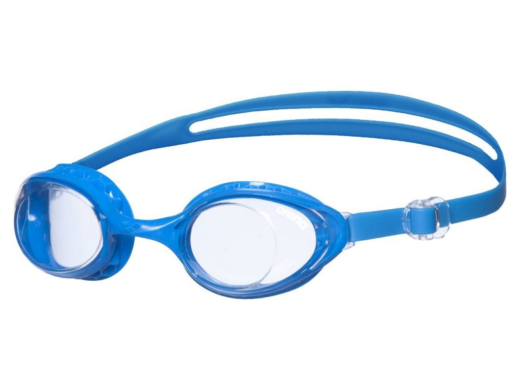 Arena Unisex Air-Soft Schwimmbrile clear-blue