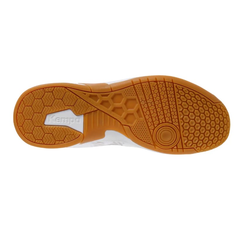 Kempa Damen Kourtfly Three W Handballschuh grau weiß 39,5