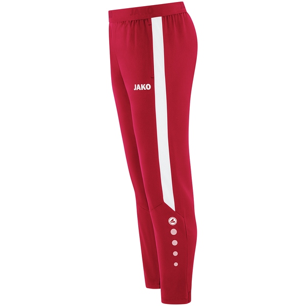Jako Herren Power Freizeithose Sporthose rot-weiß