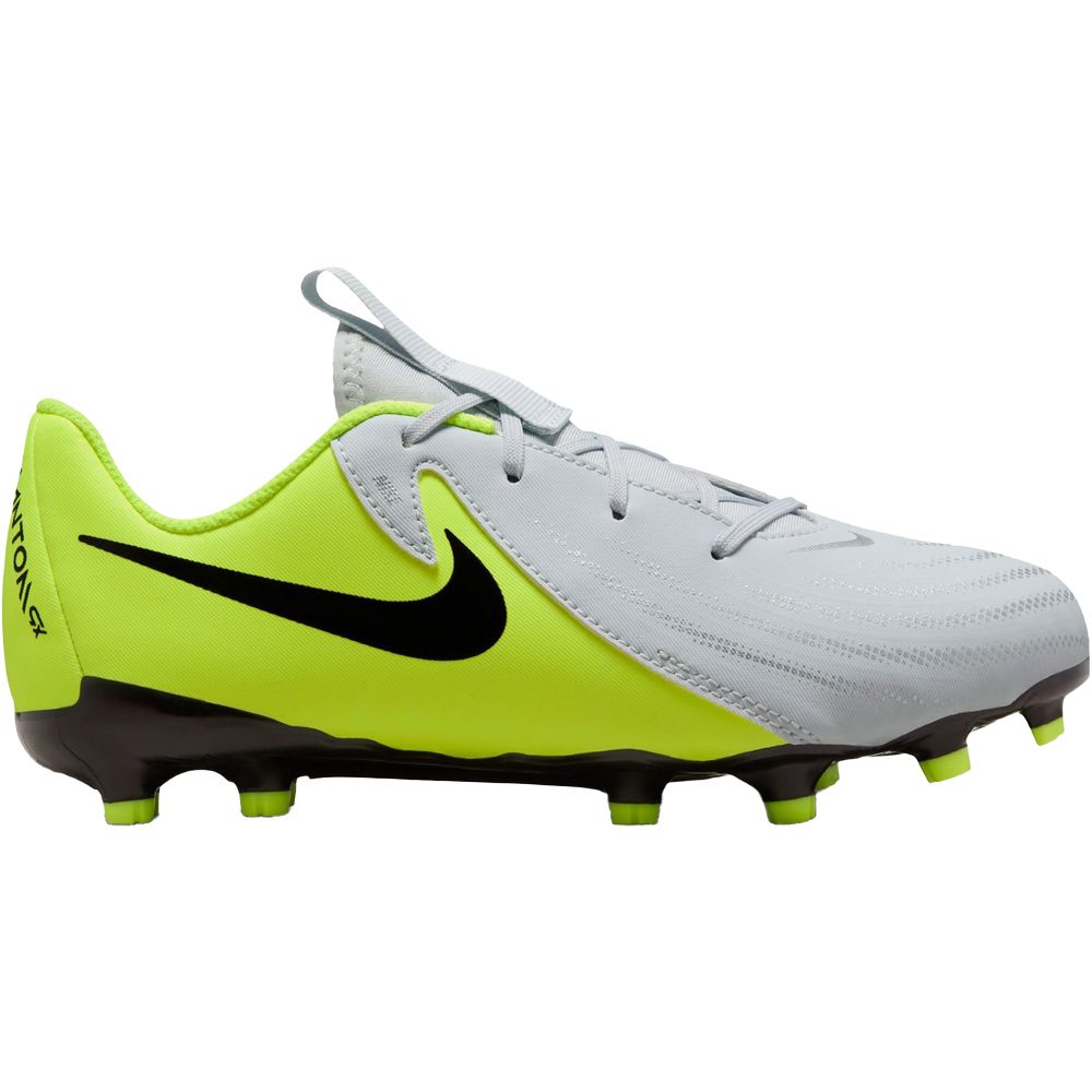 Nike Kinder Phantom GX 2 Fußballschuh grau, neon- gelb 38,5