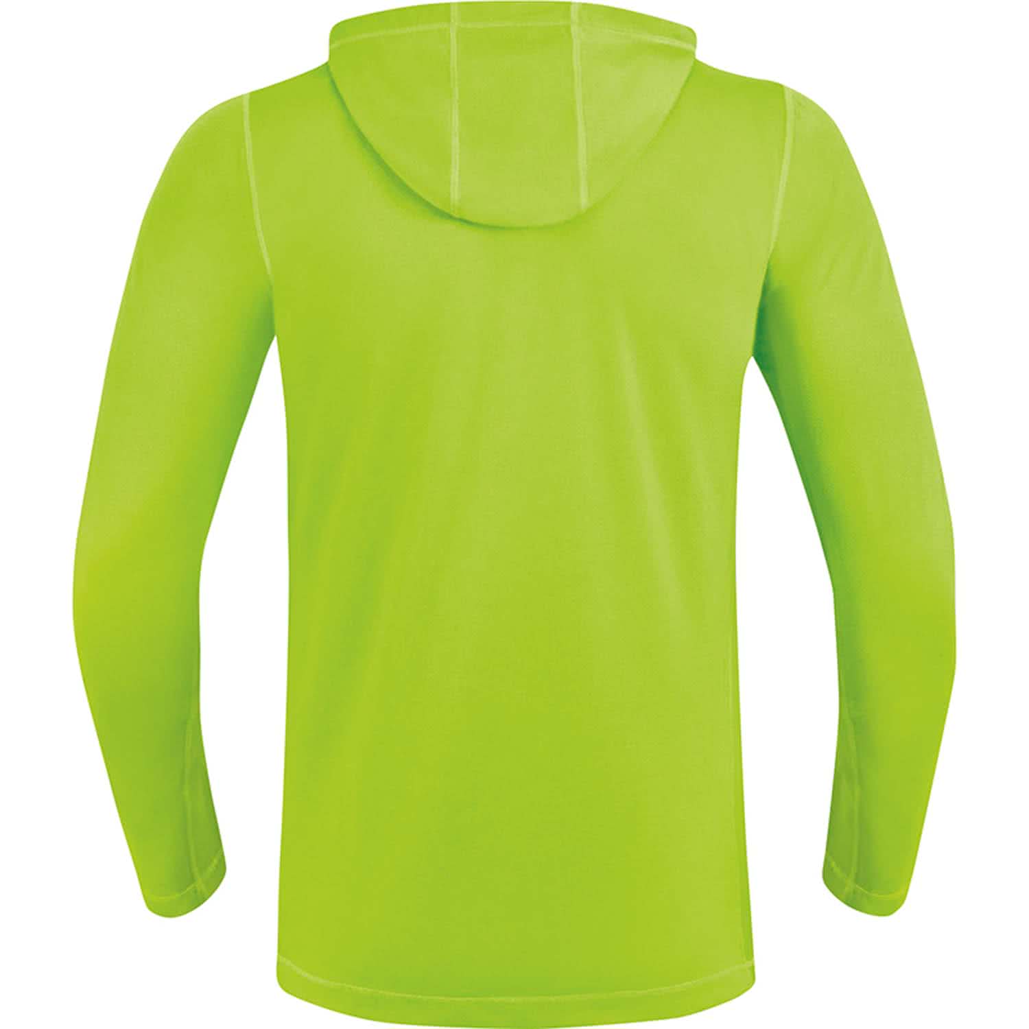 Jako Herren Run 2.0 Kapuzenjacke Sport- Trainingsjacke neongrün S