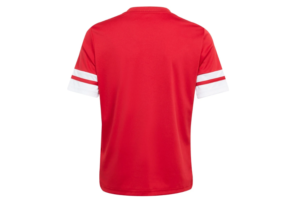 Adidas Kinder Squadra 25 T- Shirt Trainingsshirt rot weiß 164