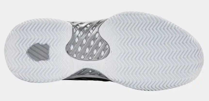 K-Swiss Damen Express Light 3 Clay Tennisschuh/Sandplatzschuh schwarz-silber 42