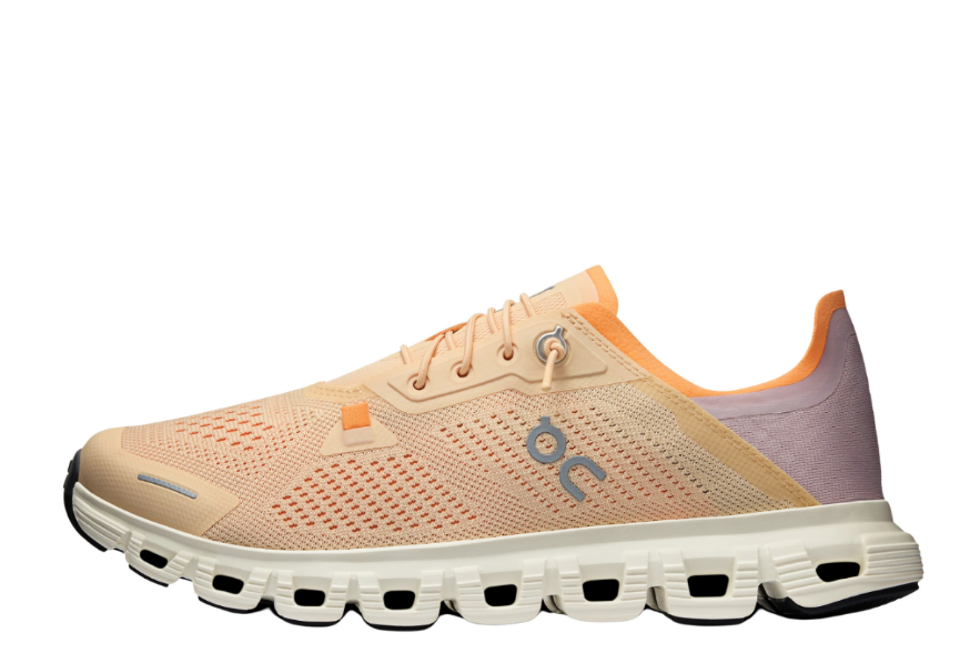 ON Damen Cloud 6 Coast Laufschuh Freizeitschuh lila orange